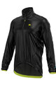 ALÉ Cycling windproof jacket - LIGHT PACK - black
