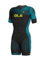 ALÉ Cycling overal - RUSH - black/blue