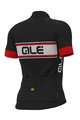 ALÉ Cycling short sleeve jersey - VETTA - white/black