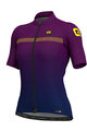 ALÉ Cycling short sleeve jersey - FADE LADY - purple