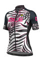 ALÉ Cycling short sleeve jersey - SUNSET LADY - white/black