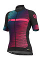ALÉ Cycling short sleeve jersey - THE END LADY - black/pink