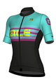 ALÉ Cycling short sleeve jersey - SUMMER LADY - black/blue