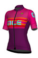 ALÉ Cycling short sleeve jersey - SUMMER LADY - pink/purple