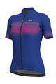 ALÉ Cycling short sleeve jersey - START LADY  - pink/blue