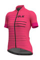 ALÉ Cycling short sleeve jersey - ERGO LADY  - pink