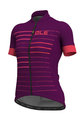 ALÉ Cycling short sleeve jersey - ERGO LADY  - purple