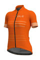 ALÉ Cycling short sleeve jersey - ERGO LADY  - orange