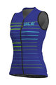 ALÉ Cycling sleeveless jersey - ERGO LADY - blue