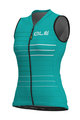 ALÉ Cycling sleeveless jersey - ERGO LADY - light blue