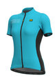 ALÉ Cycling short sleeve jersey - COLOR BLOCK LADY - blue