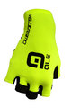 Alé Cycling fingerless gloves - VELOCISSIMO  - black/yellow