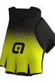Alé Cycling fingerless gloves - DOTS  - yellow/black
