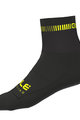 ALÉ Cyclingclassic socks - LOGO Q-SKIN  - black/yellow