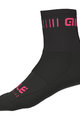 ALÉ Cyclingclassic socks - STRADA Q-SKIN  - pink/black