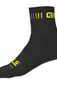 ALÉ Cyclingclassic socks - STRADA Q-SKIN  - black/yellow