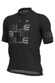ALÉ Cycling short sleeve jersey - MIRROR - black/grey