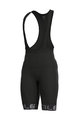 ALÉ Cycling bib shorts - MIRROR - grey/black