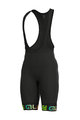 ALÉ Cycling bib shorts - MIRROR - multicolour/black