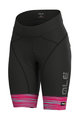 ALÉ Cycling shorts without bib - THE END LADY - pink/black
