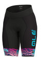ALÉ Cycling shorts without bib - SAVANA LADY  - pink/blue/black