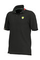 ALÉ Cycling short sleeve t-shirt - POLO - black