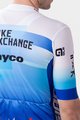 ALÉ Cycling short sleeve jersey - BIKE EXCHANGE 2022 - white/blue