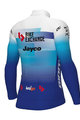 ALÉ Cycling winter long sleeve jersey - BIKE EXCHANGE 2022 - blue/white