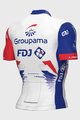 ALÉ Cycling short sleeve jersey - GROUPAMA FDJ 2022 - red/blue/white