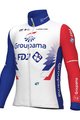 ALÉ Cycling thermal jacket - GROUPAMA FDJ 2022 - red/blue/white