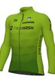 ALÉ Cycling winter long sleeve jersey - SLOVENIA NATIONAL 22 - green