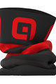 ALÉ Cycling neckwarmer - PIUMA - black/red
