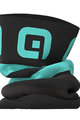 ALÉ Cycling neckwarmer - PIUMA - black/turquoise
