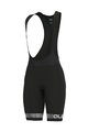 ALÉ Cycling bib shorts - STRADA LADY - white/black