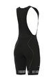 ALÉ Cycling bib shorts - STRADA LADY - white/black