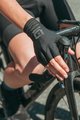 ALÉ Cycling fingerless gloves - REFLEX AIR CRONO - black