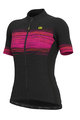 ALÉ Cycling short sleeve jersey - START LADY  - black/pink