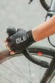 ALÉ Cycling fingerless gloves - SUNSELECT CRONO - black/white