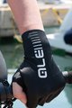ALÉ Cycling fingerless gloves - SUNSELECT CRONO - black/white