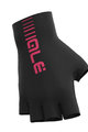ALÉ Cycling fingerless gloves - SUNSELECT CRONO - pink/black