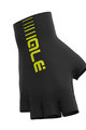 ALÉ Cycling fingerless gloves - SUNSELECT CRONO - yellow/black