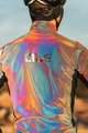 ALÉ Cycling windproof jacket - IRIDESCENT WINTER - rainbow