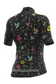 ALÉ Cycling short sleeve jersey - VERSILIA LADY - black