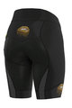 ALÉ Cycling shorts without bib - LIPS LADY - gold/black