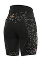 ALÉ Cycling shorts without bib - VERSILIA LADY - black