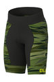 ALÉ Cycling shorts without bib - ROCK KIDS - green/black