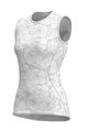 ALÉ Cycling sleeve less t-shirt - PETUNIA LADY - white