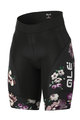 ALÉ Cycling shorts without bib - FIORI LADY - black