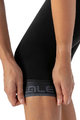 ALÉ Cycling 3/4 lenght shorts without bib - CLASSICO 3/4 LADY - black