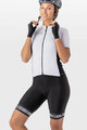 ALÉ Cycling shorts without bib - STRADA LADY - black/white